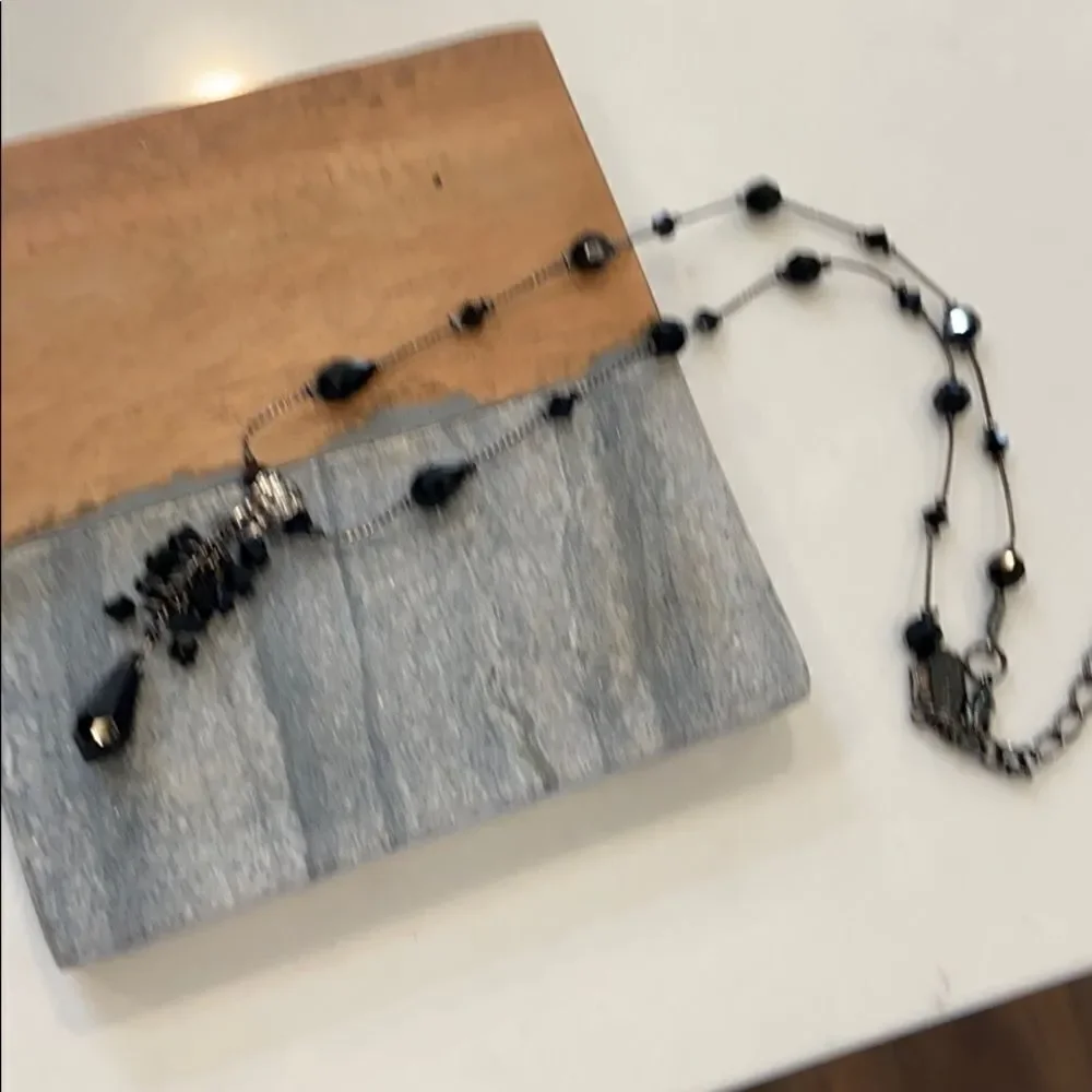 ‎Dabby Reid Black Beaded Necklace